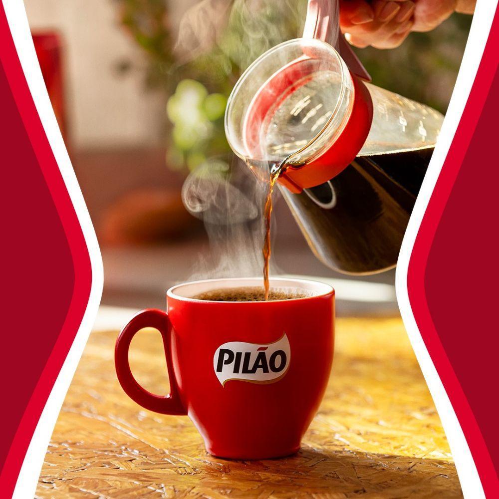Café Pilão Torrado E Moído Descafeinado 20 Pacotes De 250G
