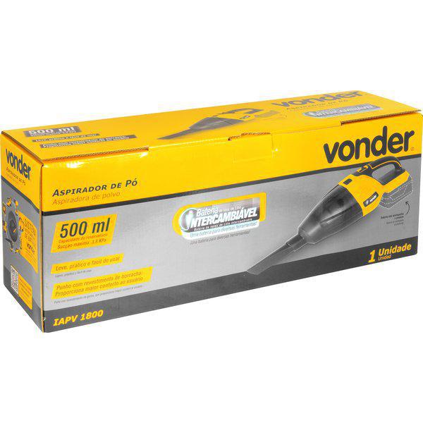 Miniatura Aspirador Pó Bateria 18V Linha Intercambiável