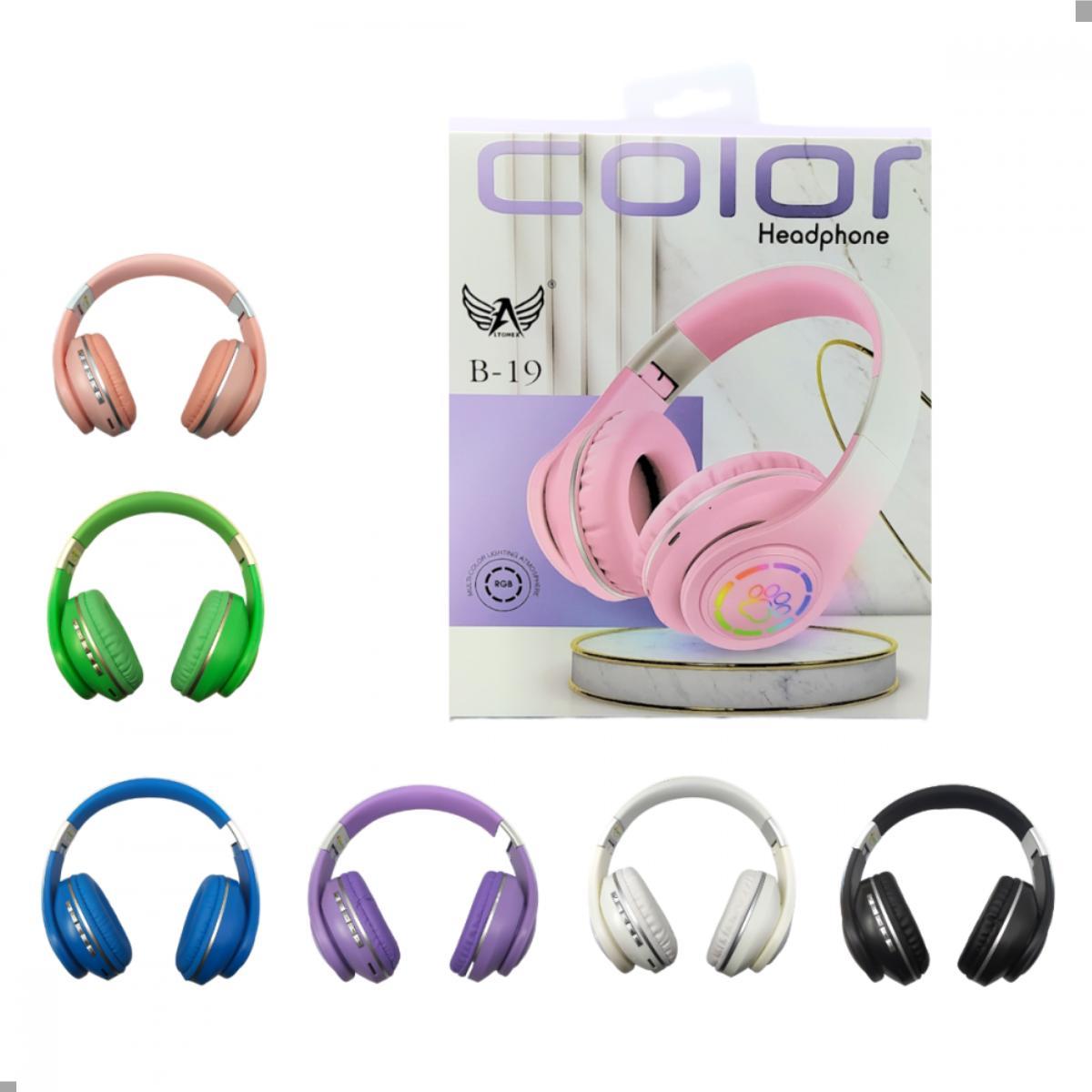 Miniatura Fone Bluetooth Headphone Bluetooth 5.0 Headset Redução Ruído