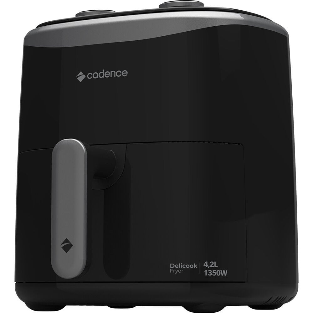 Fritadeira Air Fryer 4,2 Litros Cadence Delicook Fryer FRT420 Preto - 110V