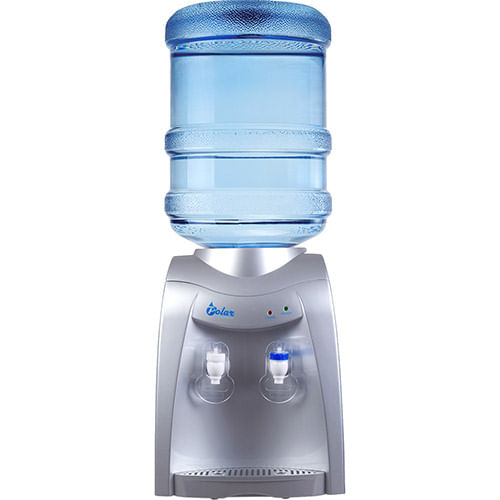 Miniatura Bebedouro De Água Polar Eletrônico 20l Prata 20 l - Prata - Preta - Bebedouro - Polar - 110 - 110v/127v
