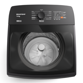 Máquina de Lavar 14kg Brastemp BWJ14A9 Platinum Smart Sensor Cinza 110V