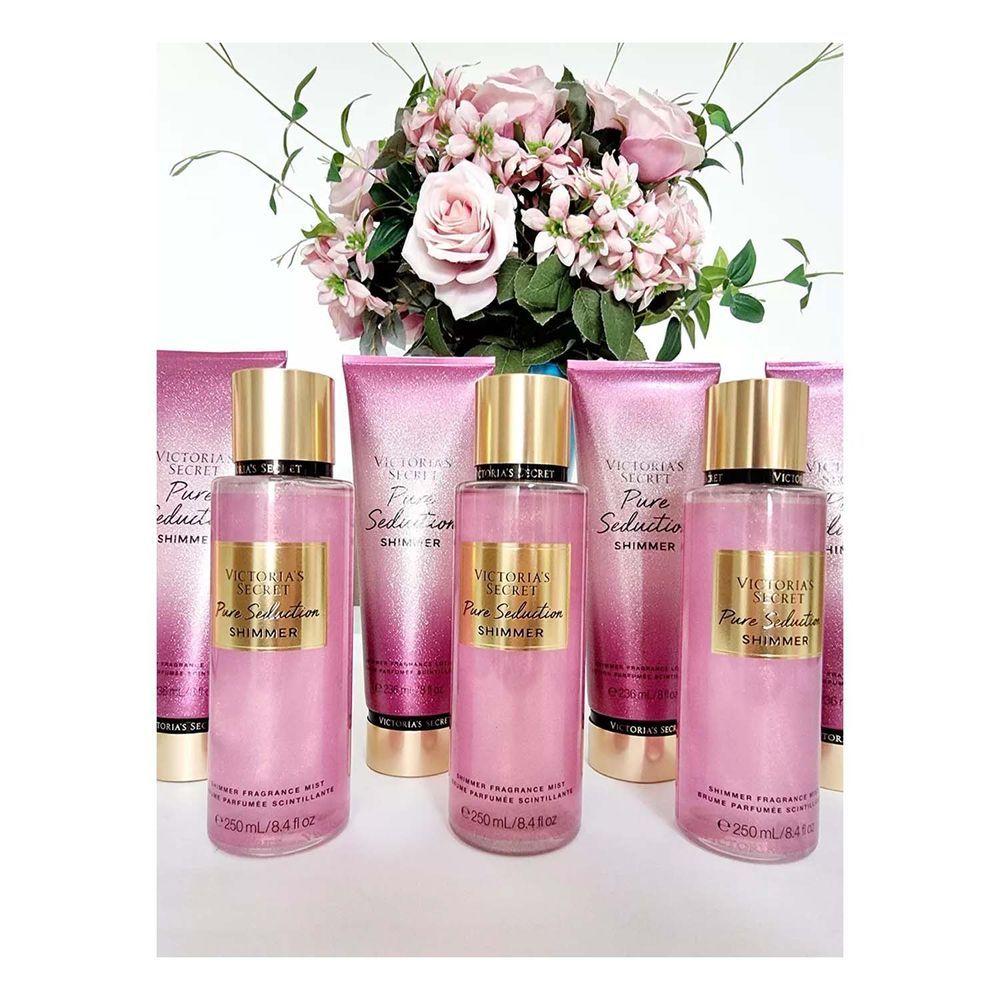 Miniatura Victoria\'s Secret Pure Creme Seduction 236ml + Body Splash 250 Ml