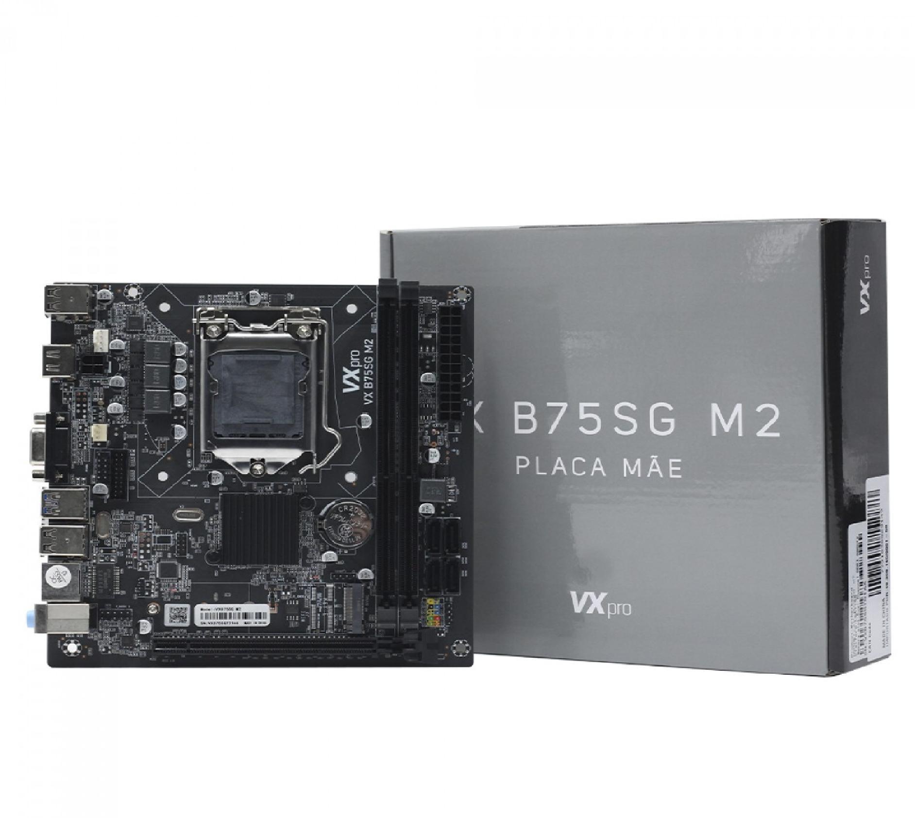 Miniatura Placa Mae Mini Atx Vx Pro Vxb75Xgm2 Lga1155 (Intel) Ddr3