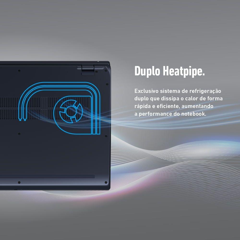 Notebook VAIO FE16 Intel Core i5-1335U Linux 16GB RAM 512GB SSD Tela 16” IPS WUXGA Antirreflexo Cinza Grafite