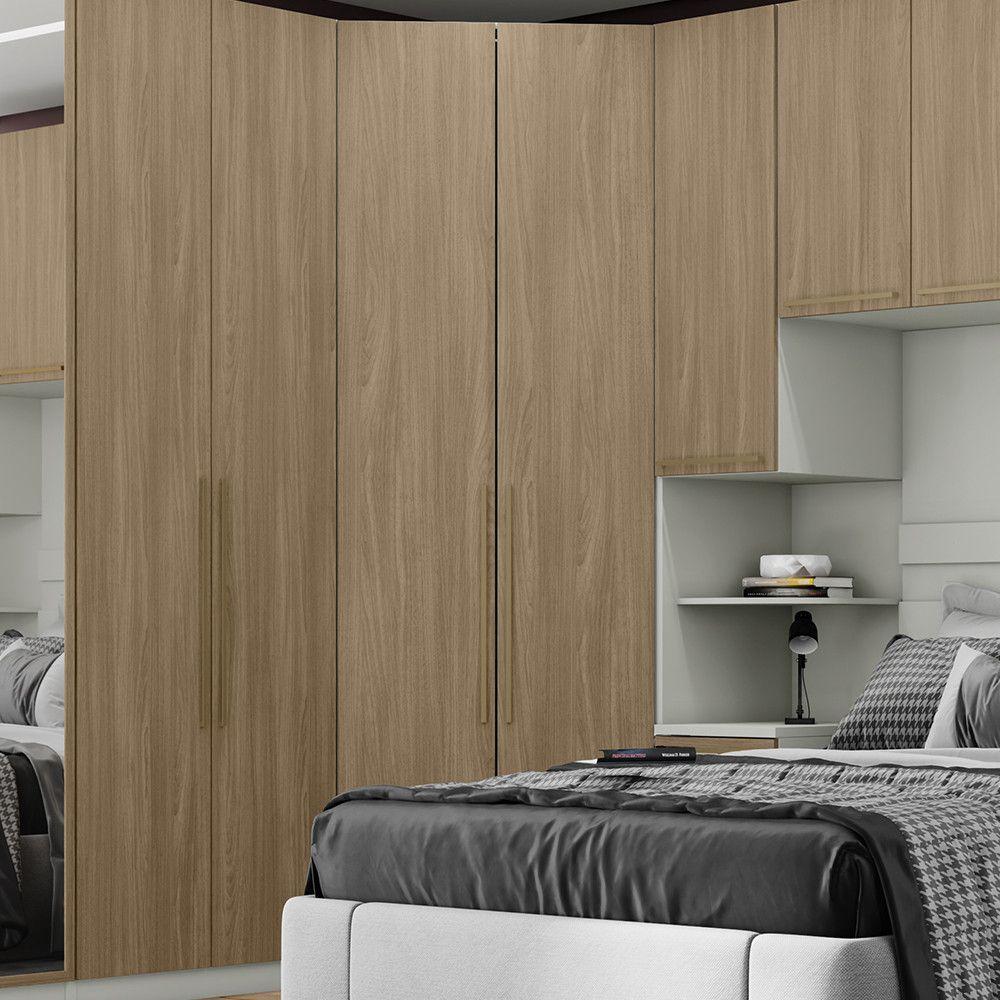 Miniatura Canto Closet Modulado 2 Portas 3 Gavetas