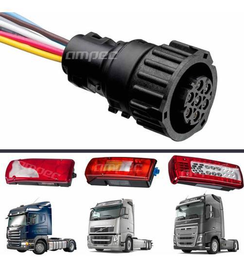 Miniatura Chicote Conector Redondo 7 Vias