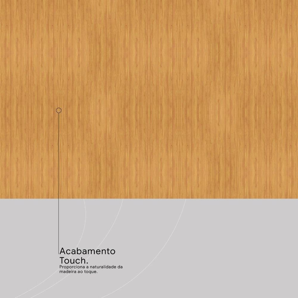 Guarda-roupa Casal 6 Portas Giardino Cinnamon/Off White