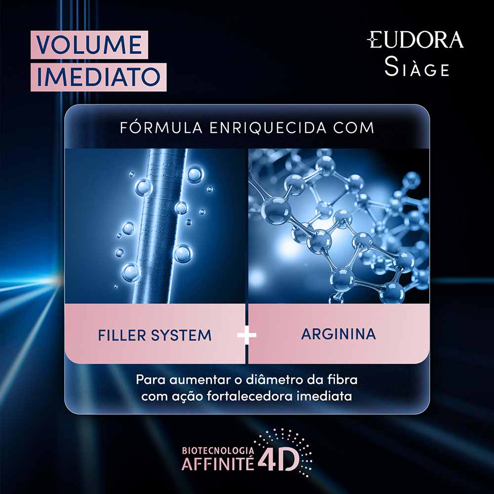 Miniatura Shampoo Eudora Siàge Volume Imediato 250ml