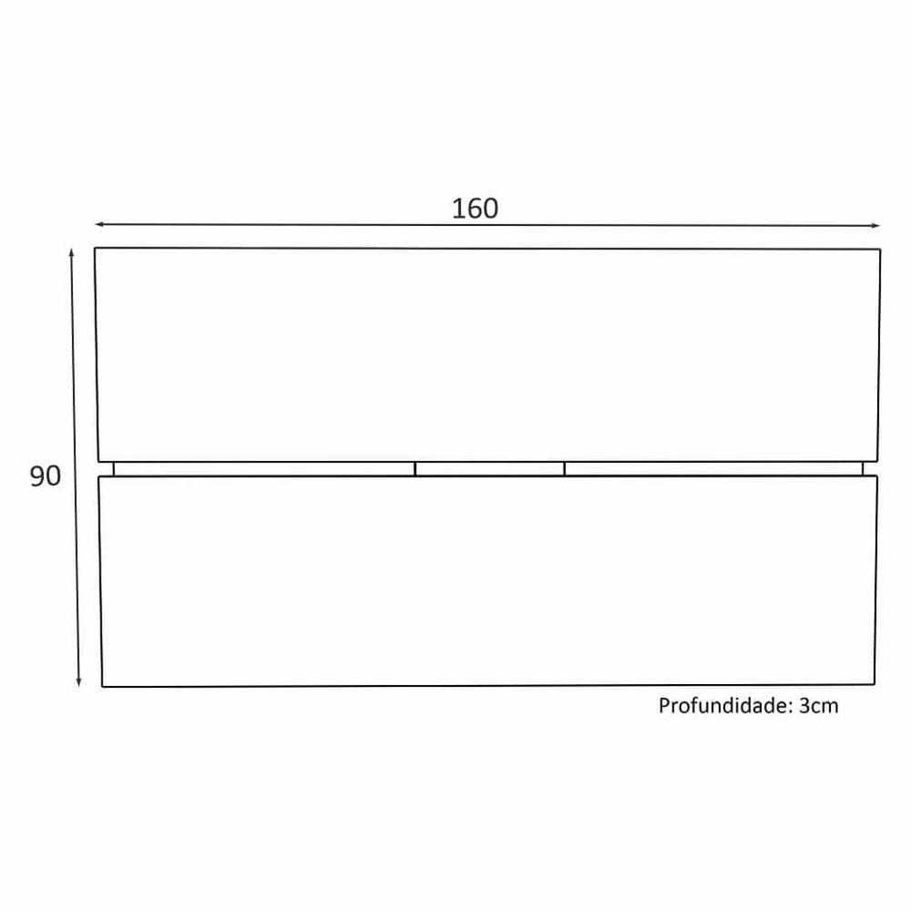 Miniatura Conjunto Rack E Painel Para Tv 65" 160cm Branco Madeirado