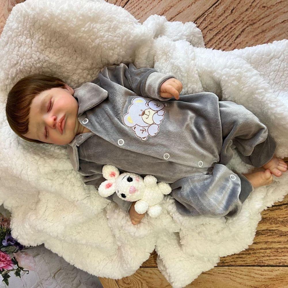 Miniatura Bebê Reborn Hiper Realista Rosali Menino