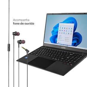 Miniatura Notebook Multi Intel Celeron N4020C 4GB RAM 128GB eMMC Tela 15,6" HD Windows 11 - UB263