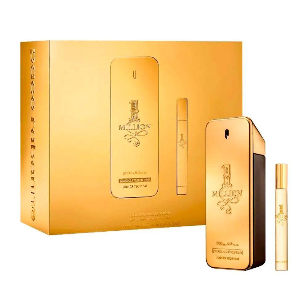 Miniatura Kit Perfume One Million Edt Masculino 200ml + One Million 10ml