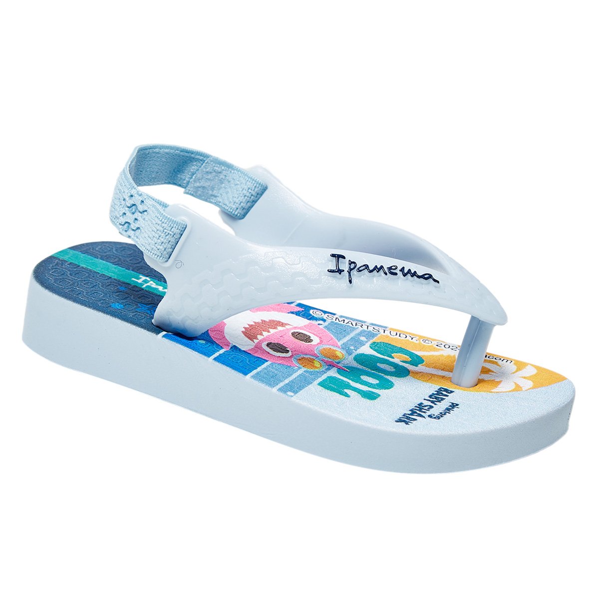 Miniatura Chinelo Bebê Grendene Shark Summer Menino Azul+Azul claro - 17/18