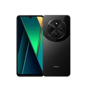 Miniatura Smartphone Xiaomi Redmi Poco C75 4G Preto, 256GB, Tela 6,88", Câmera Traseira Dupla, Android 14 e Processador Media Tek Helio G81-Ultra