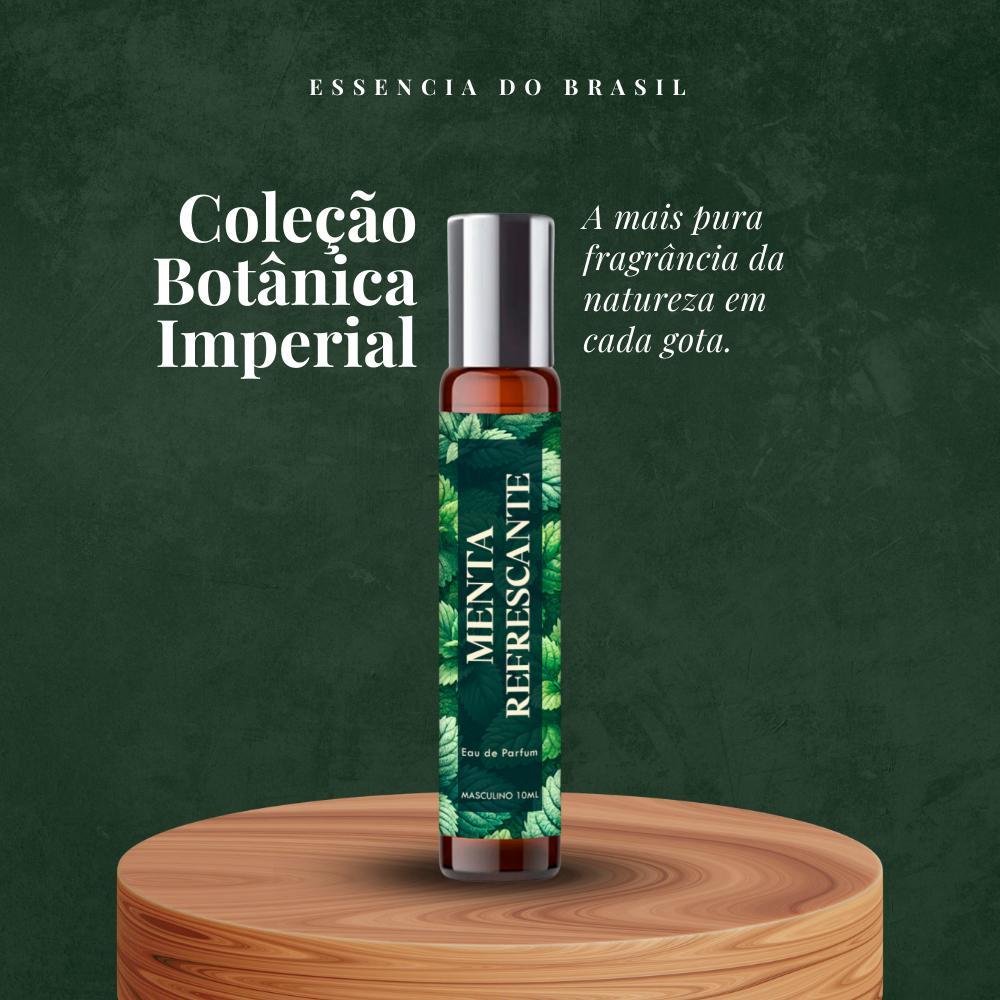 Miniatura Perfume Roll On Menta Refrescante Masculino 10Ml - Natural