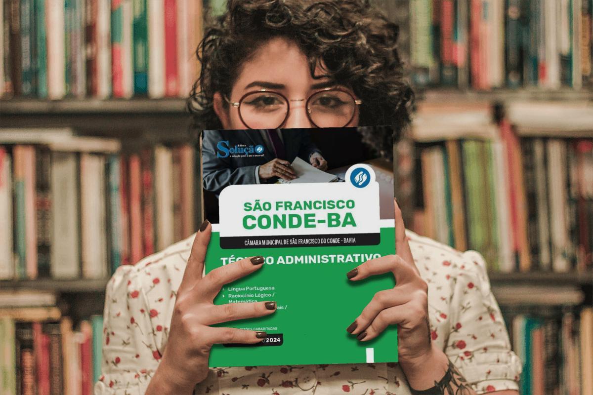 Miniatura Apostila Câmara São Francisco Do Conde Ba 2024 Técnico