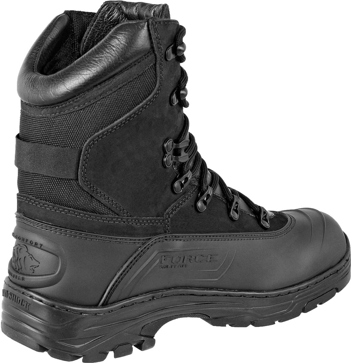 Miniatura Bota Militar Tática Bope Rocam Couro Legítimo Proteção Lat