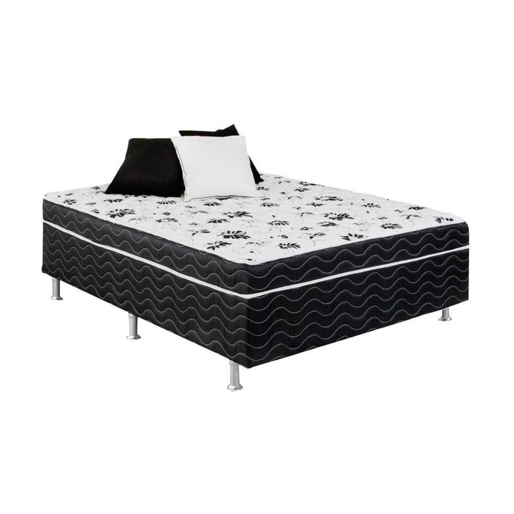 Miniatura Cama Box Conjugado Casal: Colchão Ortopédico Union (138x188) Ortobom