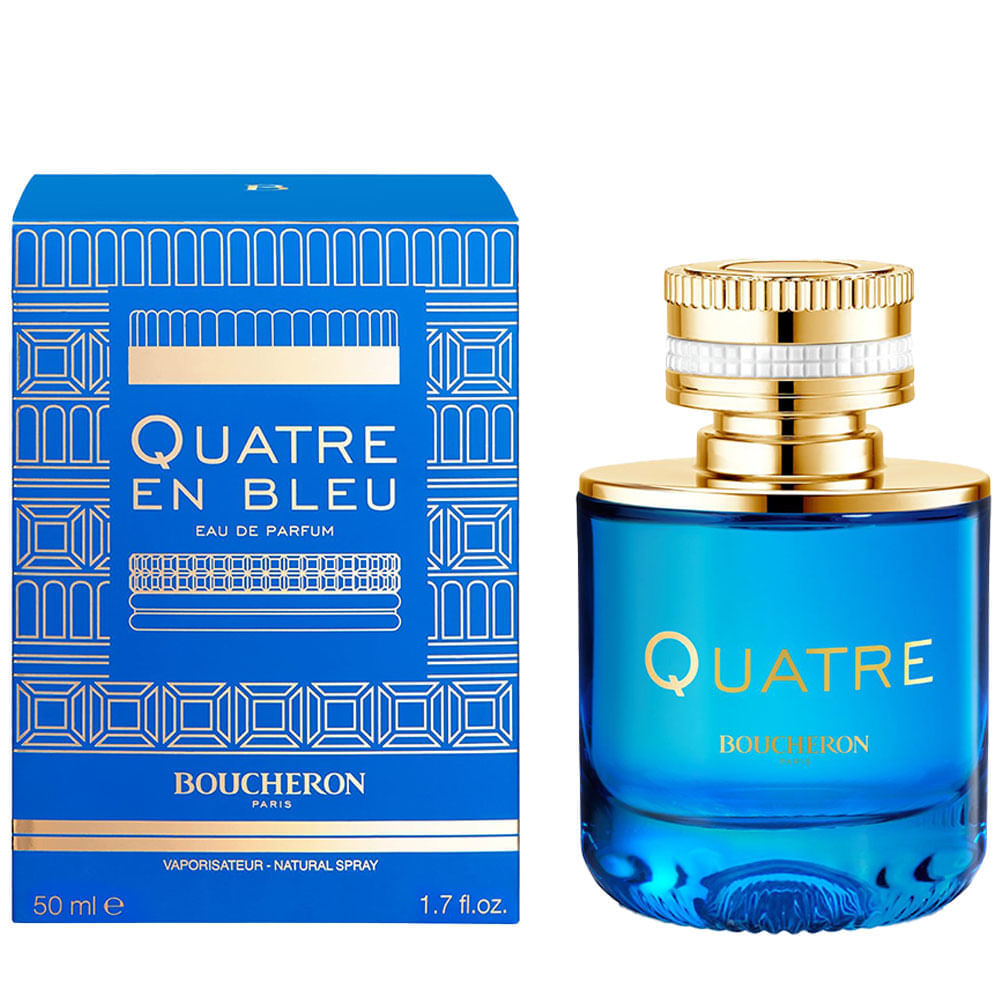 Miniatura Quatre Em Bleu Boucheron – Perfume Masculino – Eau de Parfum 50ml