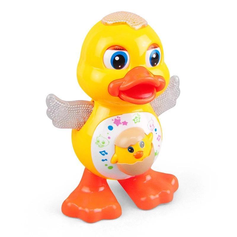 Pato Patinho Dançante Musical Dança, Anda, Mexe, Com Luz