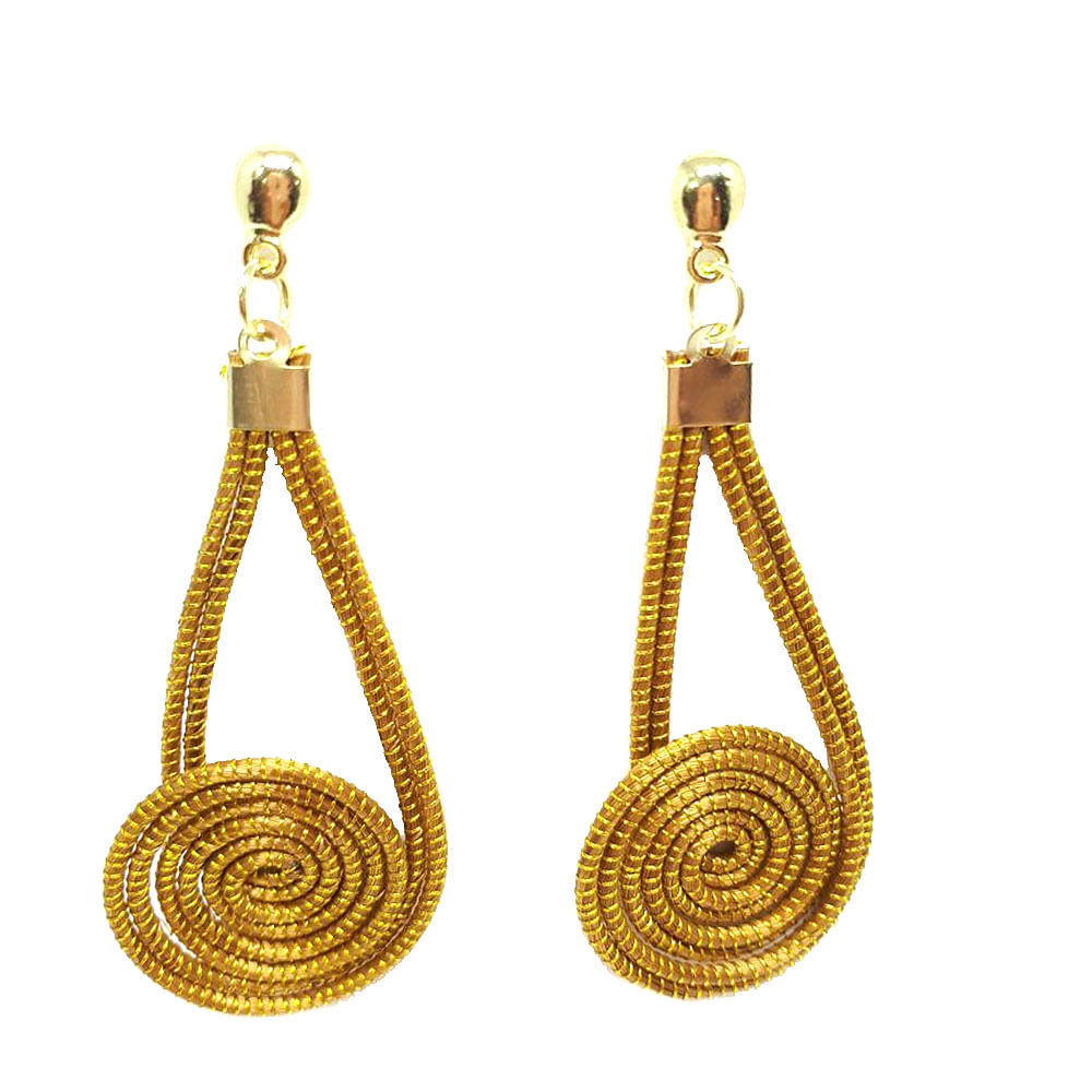 Miniatura Brinco de Capim Dourado - Cód. 779