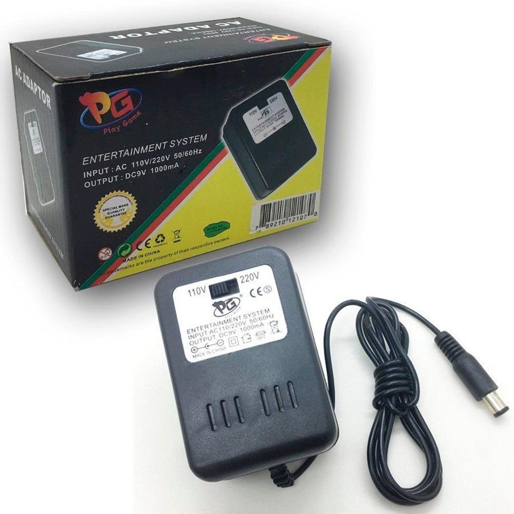 Miniatura Fonte Super Nintendo Snes Fat Baby Bivolt 110/220V 1000Ma 9V