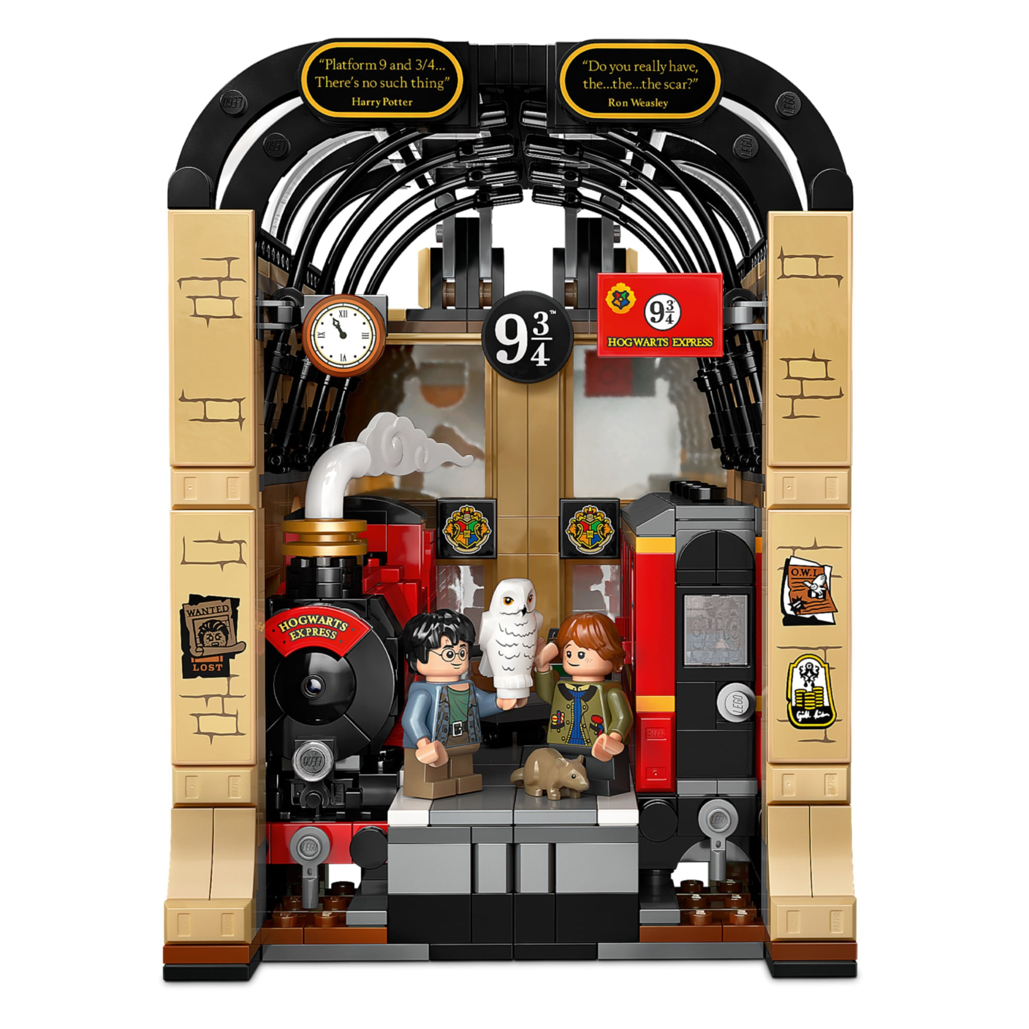 LEGO® Harry Potter™ - Aparador de Livros: O Expresso de Hogwarts™