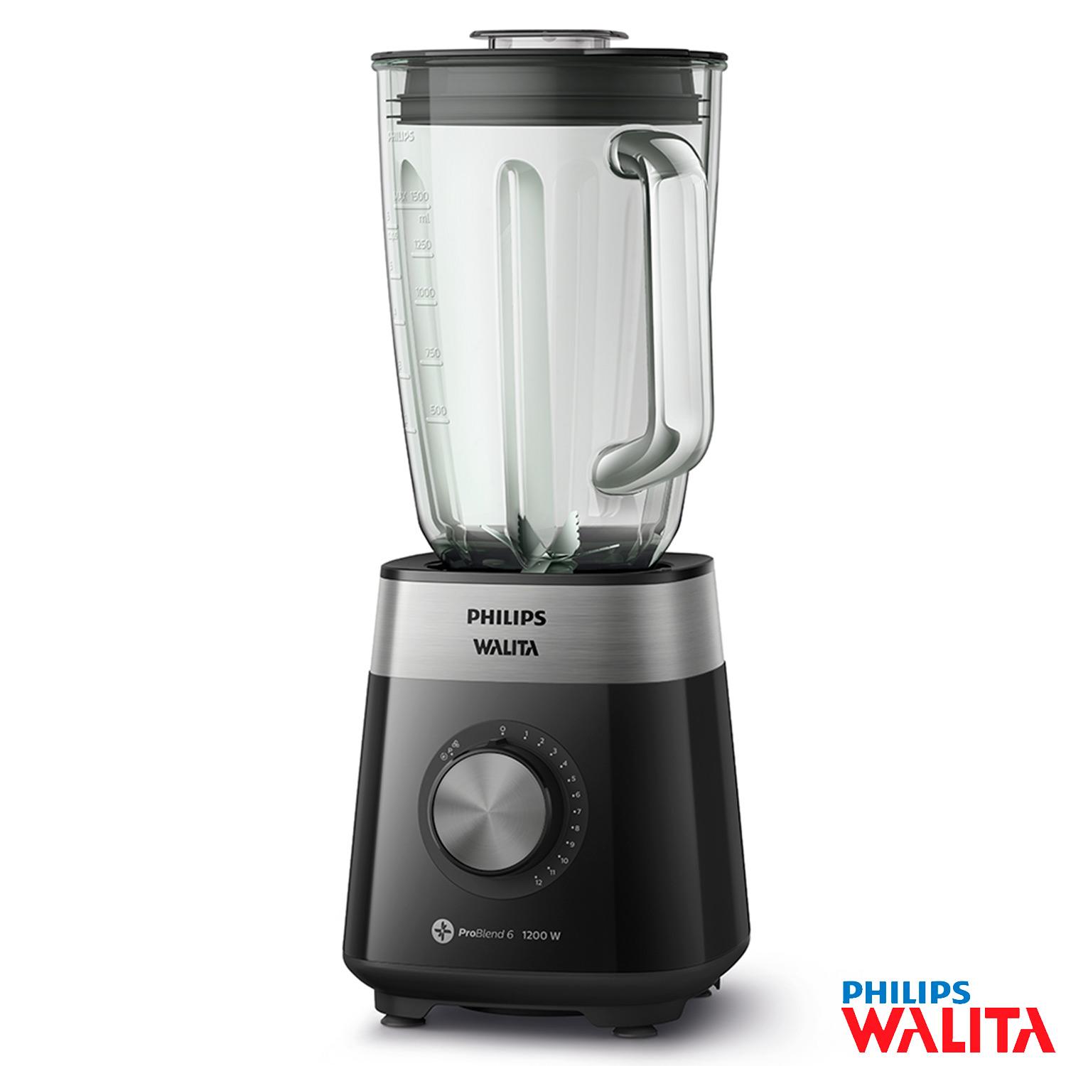Miniatura Liquidificador Philips Série 5000 com 12 Velocidades e Jarra de Vidro com 2 Litros - RI2242 110