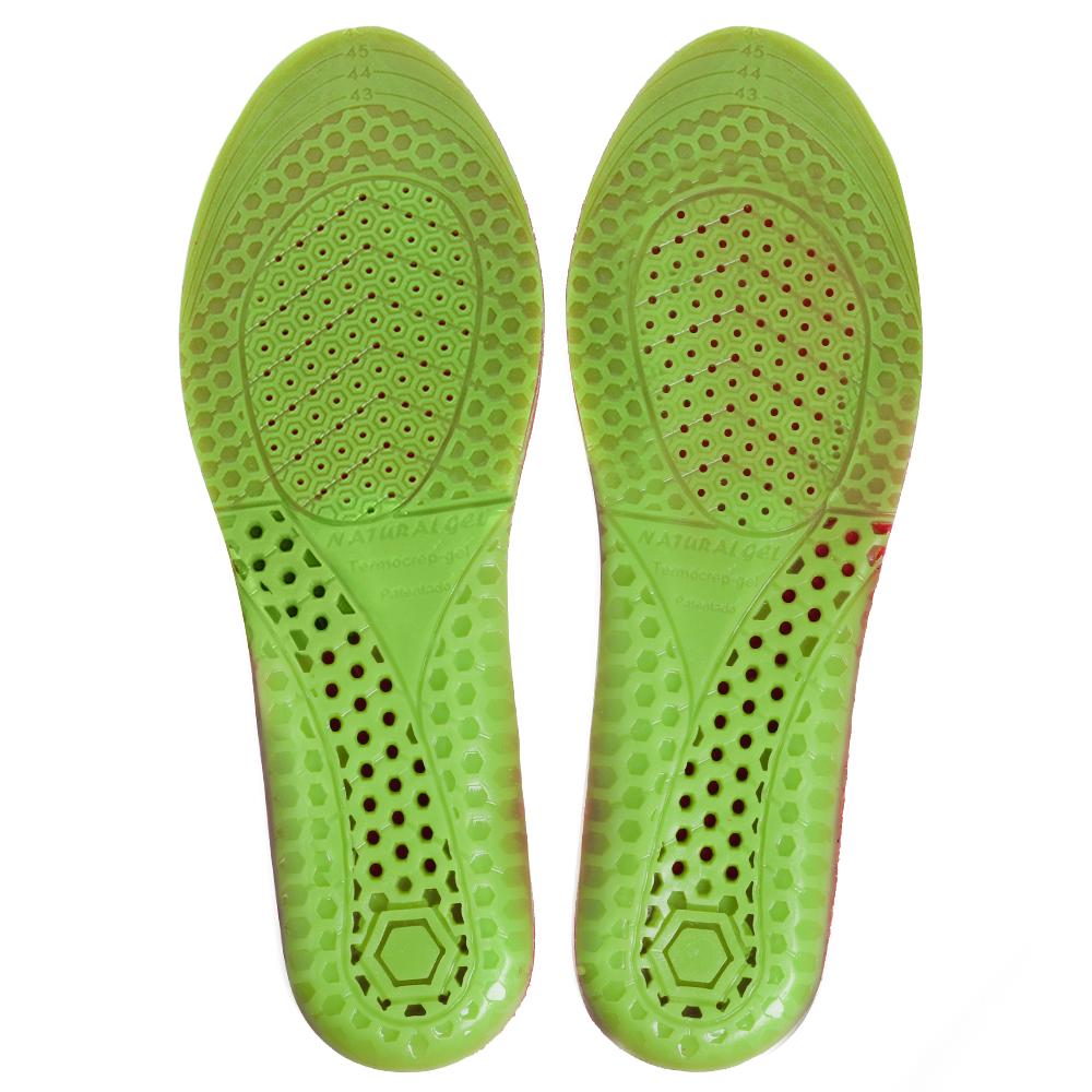 Miniatura Palmilha de Gel Footgel Padel 41 ao 45 Marrom