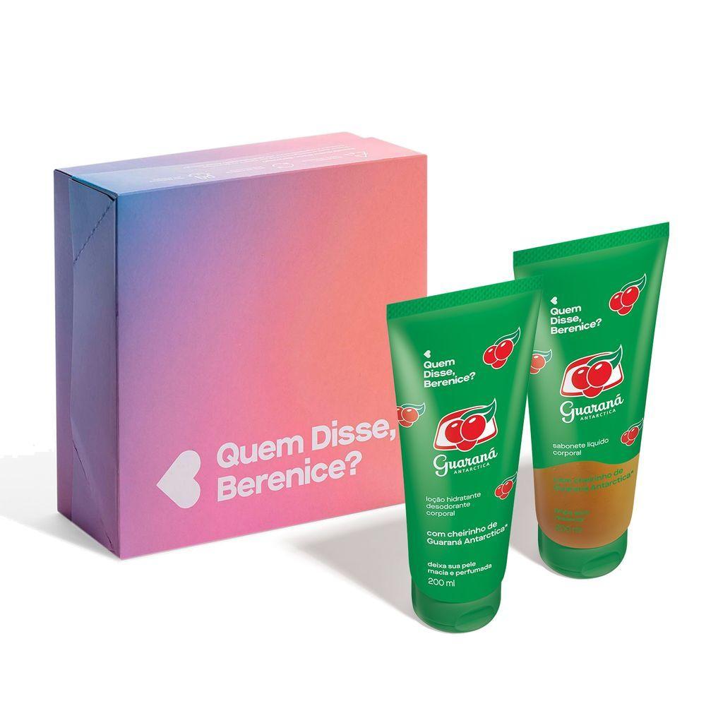 Miniatura Combo Guaraná Antarctica: Sabonete Líquido Corporal 200ml + Loção Corporal 200ml