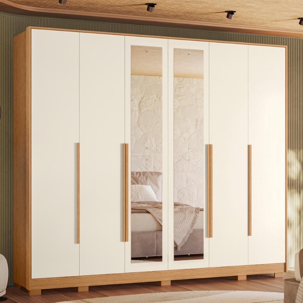 Miniatura Guarda Roupa Espelhos Encantada Freijo Off White