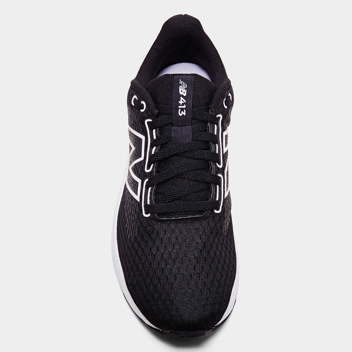 Miniatura Tênis New Balance 413V3 Masculino Preto+Branco - 39