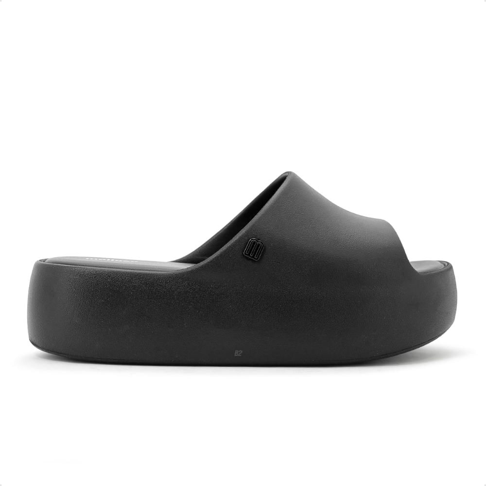 Miniatura Chinelo Slide Melissa Free Plataforma Feminina Preto - 33/34