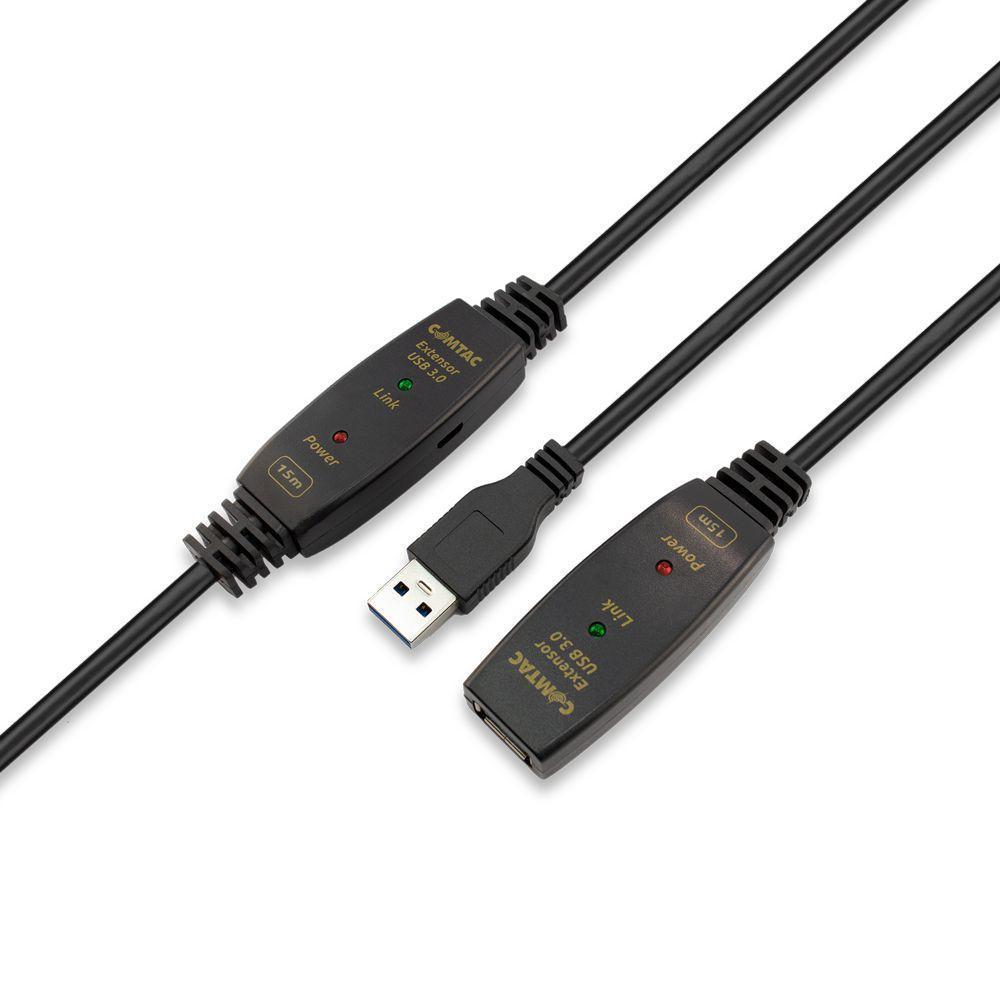 Miniatura Cabo Extensor Usb 3.0 Am Af 15 Metros Comtac 9375