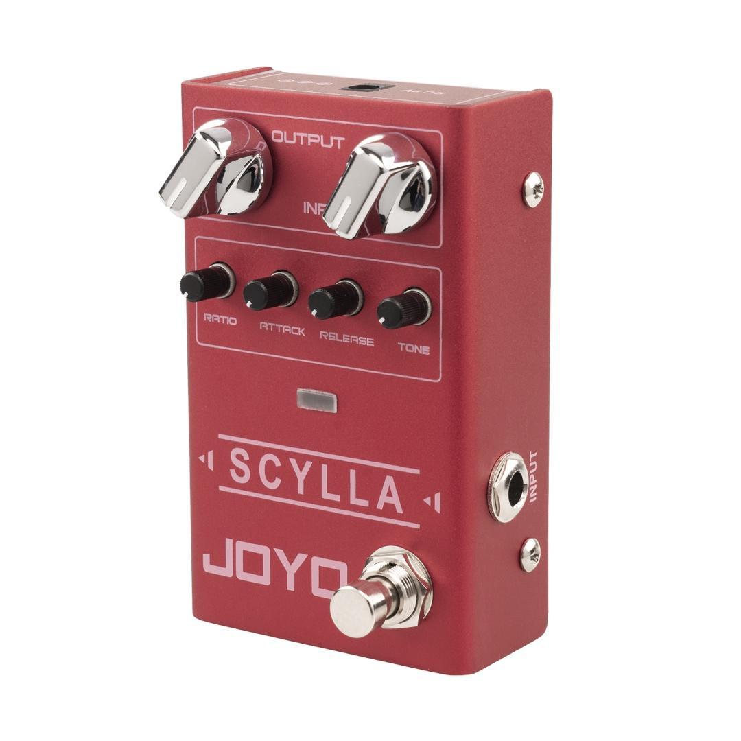 Miniatura Pedal Contrabaixo Joyo Compressor Scylla