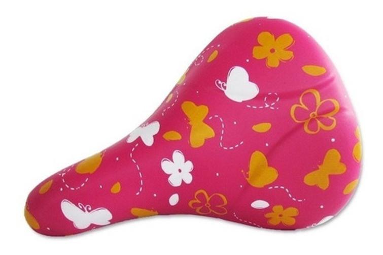 Miniatura Selim Banco Bicicleta Infantil Rvs Wind Jardim, Rosa, C/Carr