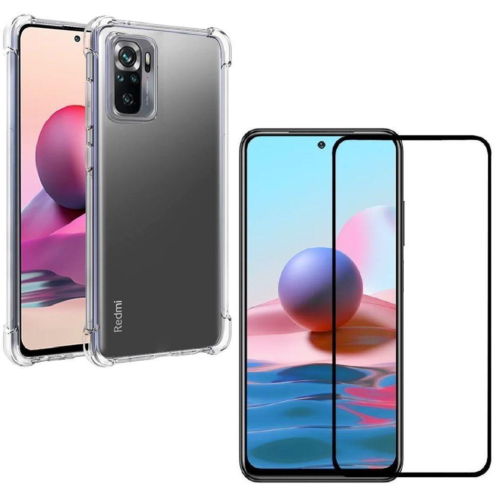 Miniatura Capa Capinha Redmi Note 10S + Película De Vidro 3D Blindada