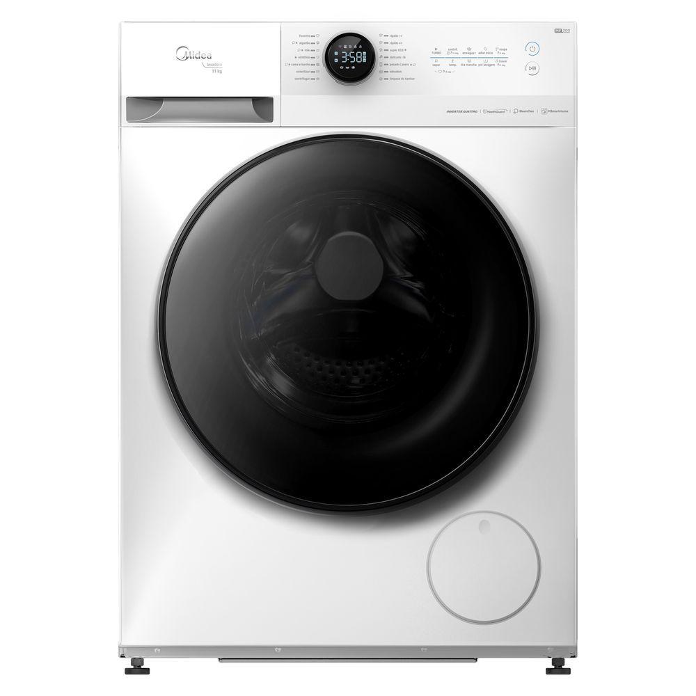 Miniatura Lavadora Midea Healthguard MF200 11kg Smart Wi Fi E Comando De Voz Branca 220V