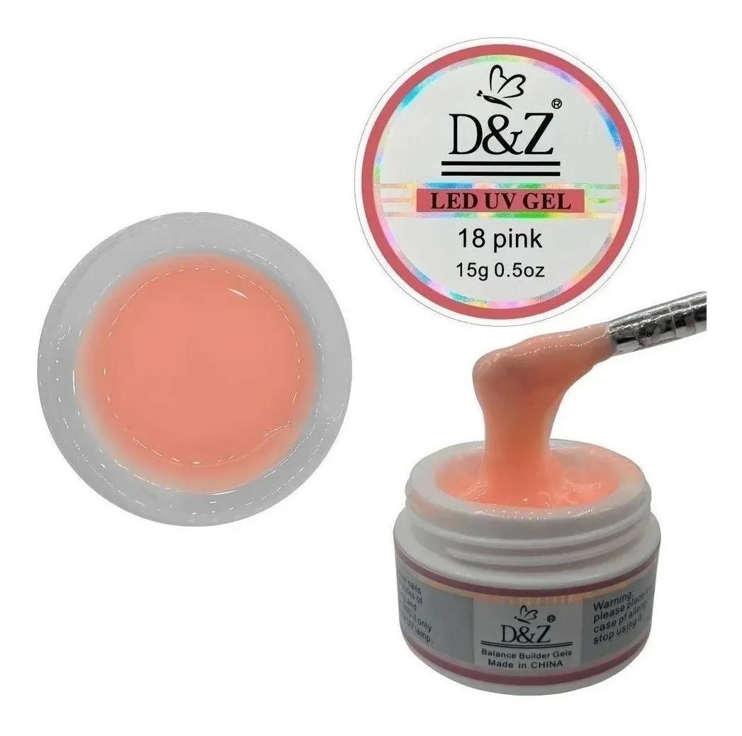 Miniatura Gel Dez Acrigel Alongamento Unha 15Gr Led Uv Manicure Cores