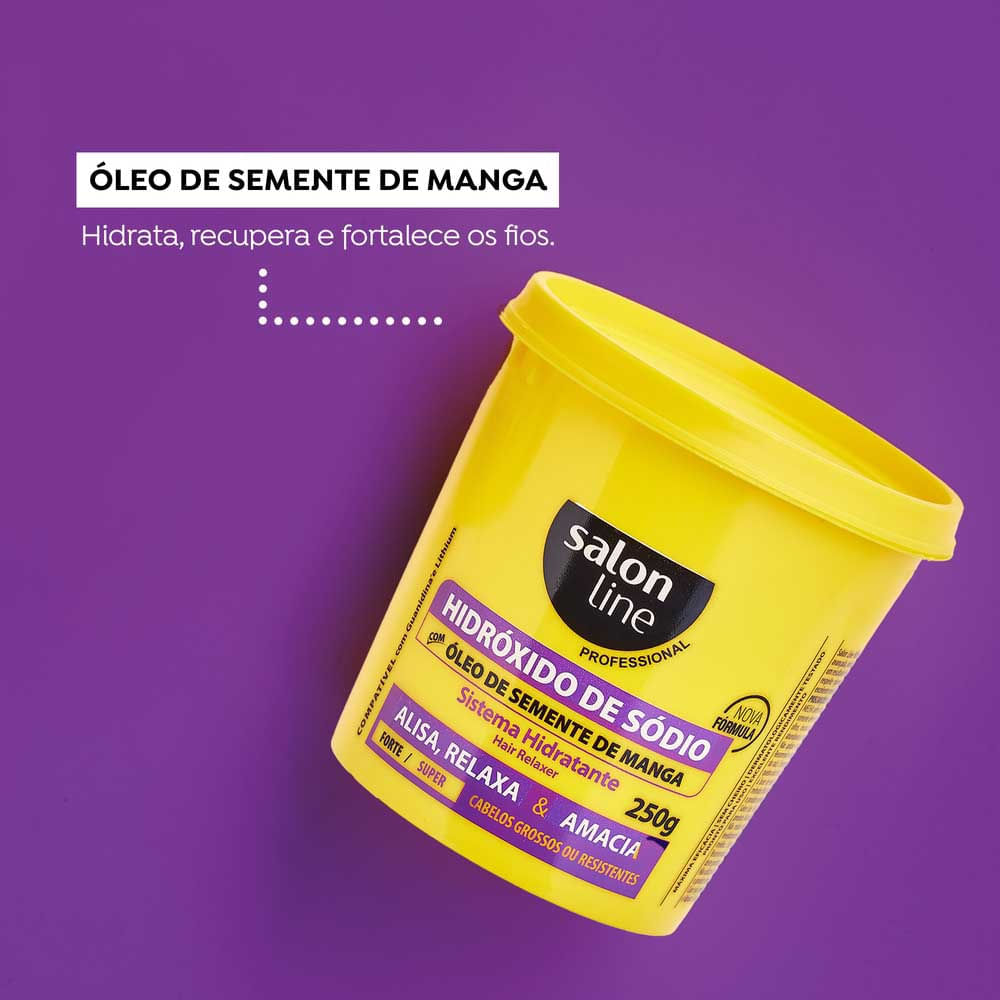 Miniatura Salon Line Hidróxido de Sódio Manga Super 250g