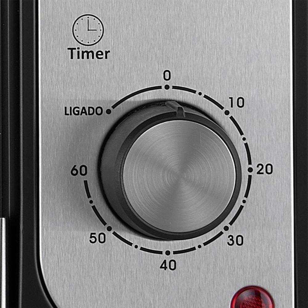 Miniatura Forno Eletrico Suggar 60L Preto 220V
