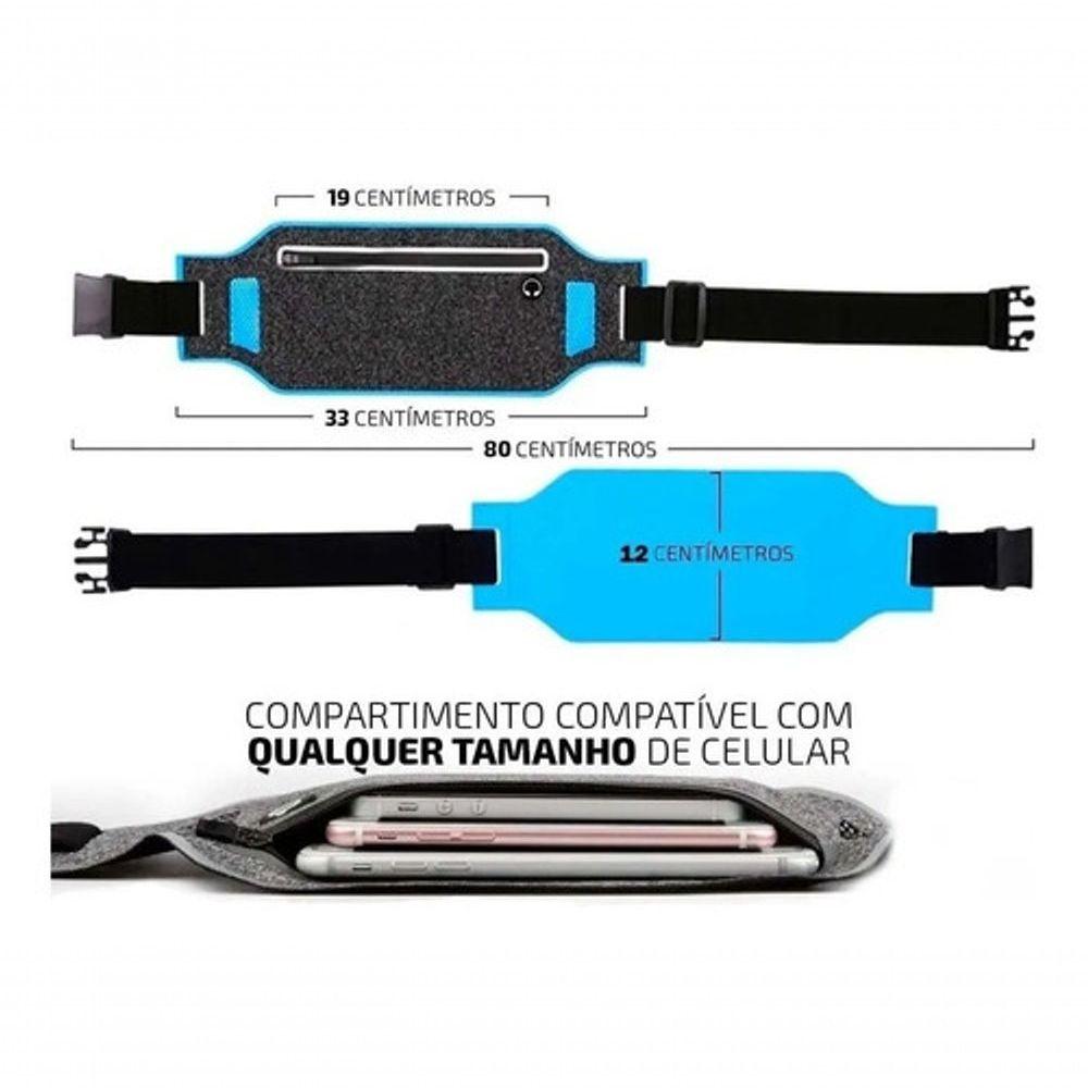 Pochete Ultra Slim Corrida Doleira Academia Porta Celular