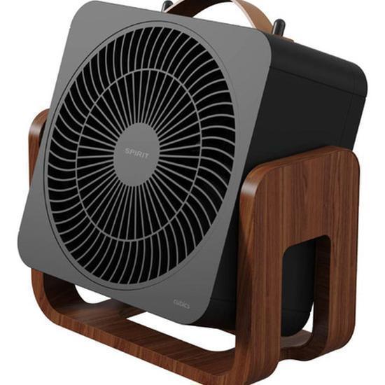 Miniatura Ventilador Circulador De Ar Cube 30X30Cm Preto 127V - Spirit