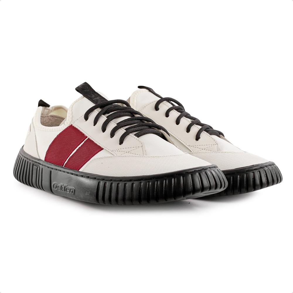 Miniatura Tênis Osklen Arpx Straps Monochromatic Masculino Off White / Vermelho - 39