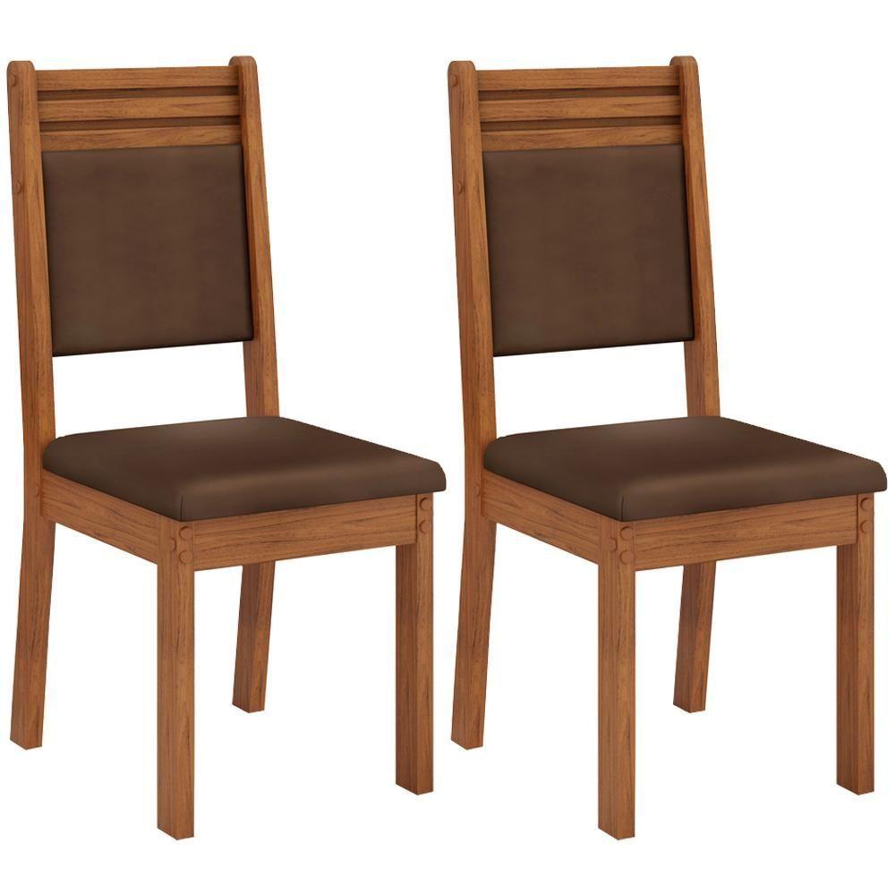 Miniatura Kit 2 Cadeiras De Jantar 31100 Freijo Veludo Moca Dj Moveis Freijo Veludo Moca