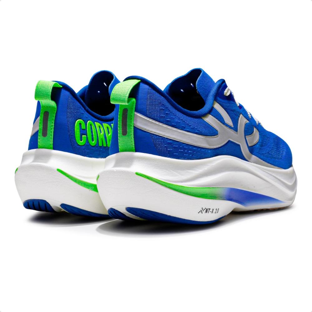 Miniatura Tênis Olympikus Corre Turbo Unissex Azul / Verde - 40