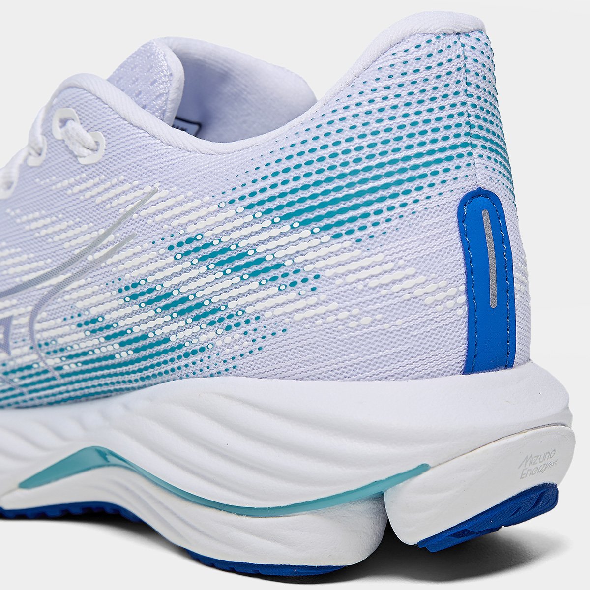 Tênis Mizuno Wave Rider 28 Feminino Branco+Azul - 34