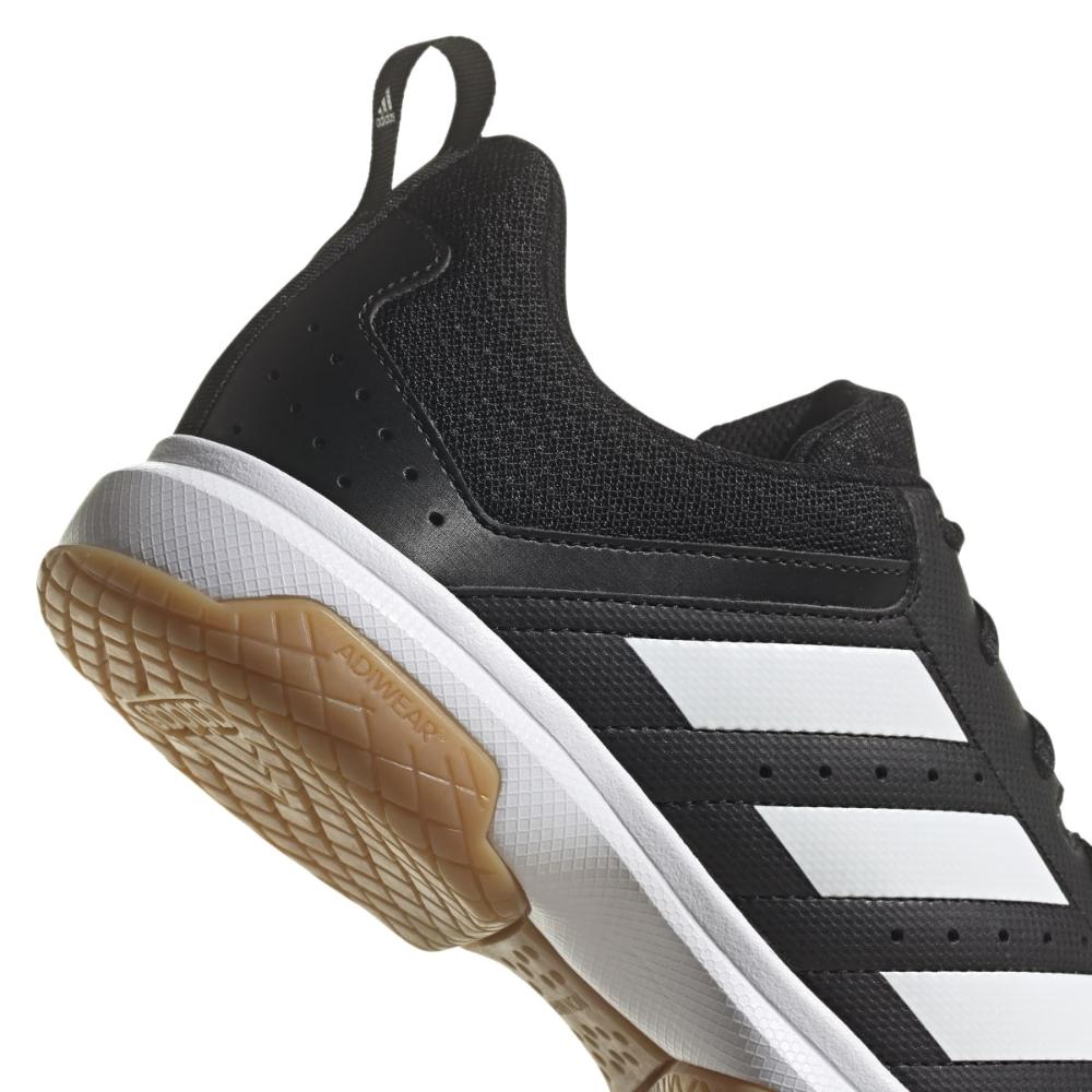 Tênis Adidas Indoor Ligra 7 Masculino PRETO/BRANCO - 38