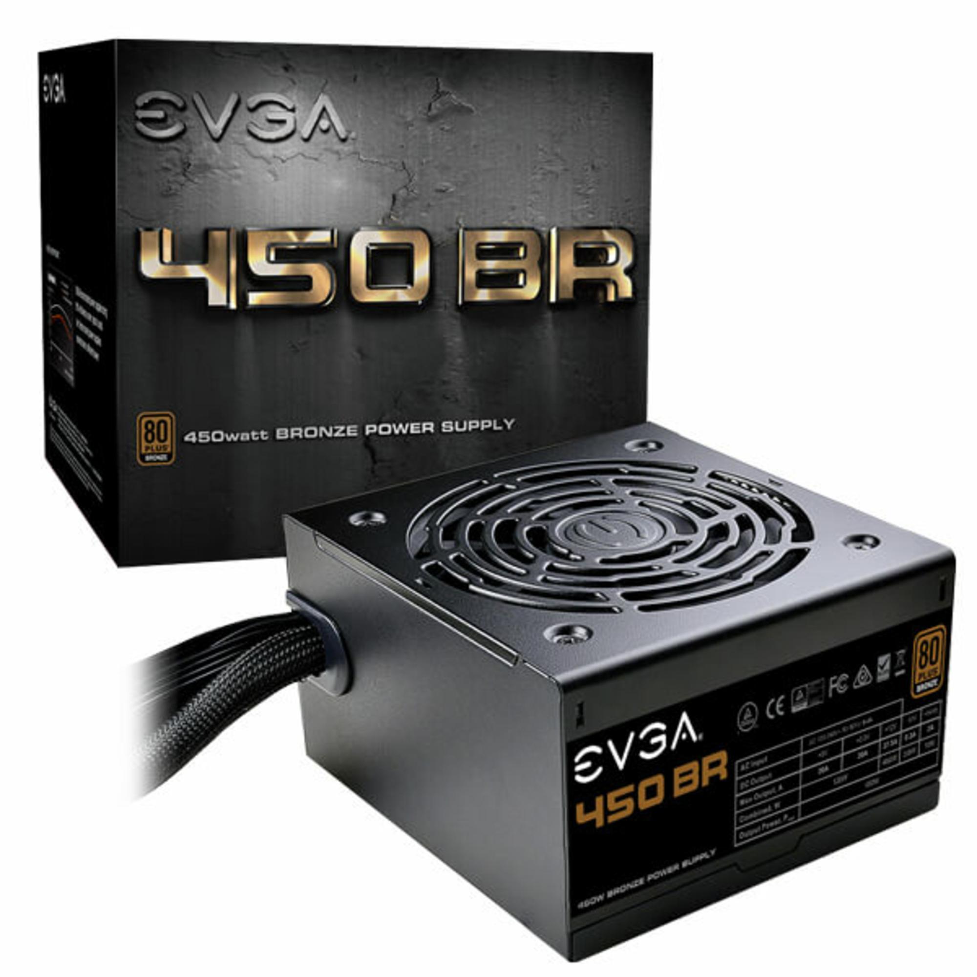 Miniatura Fonte Evga ATX 450w 80 Plus Bronze 100BR0450K1
